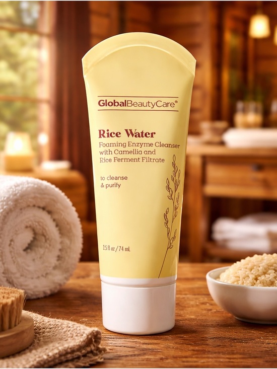 Global Beauty Care Other - GlobalBeautyCare Rice Water Foaming Cleanser - Yellow